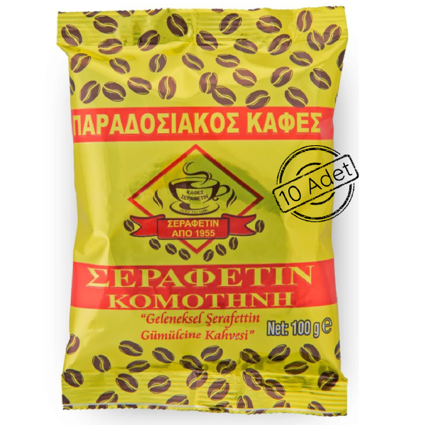 Şerafettin Gümülcine Türk Kahvesi 1.000G (100GX10 Adet)